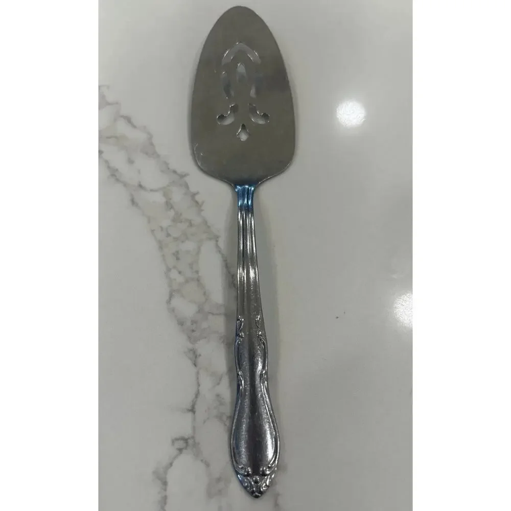Oneida Homestead Simeon L George H Rogers Co Stainless Steel Pie Server Flatware